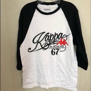 Kappa three-quarter Sleeve Baseball T-shirt
